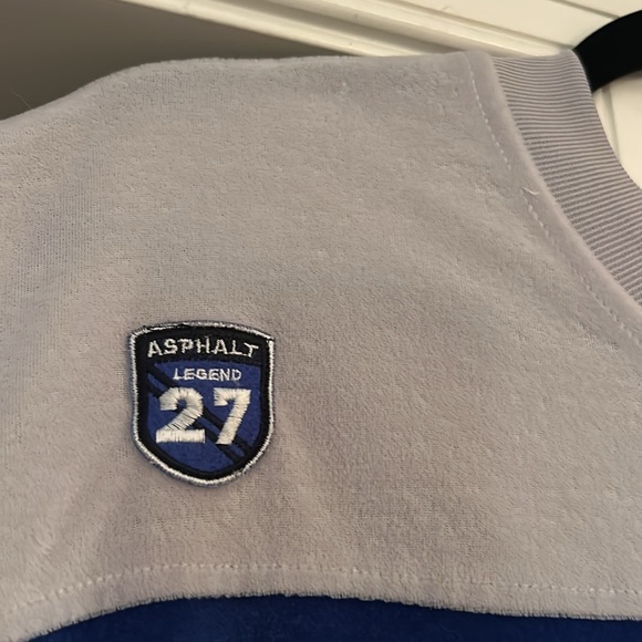 Asphalt Legend Men’s Blue and Grey Sports Jersey Size XL - Picture 4 of 13